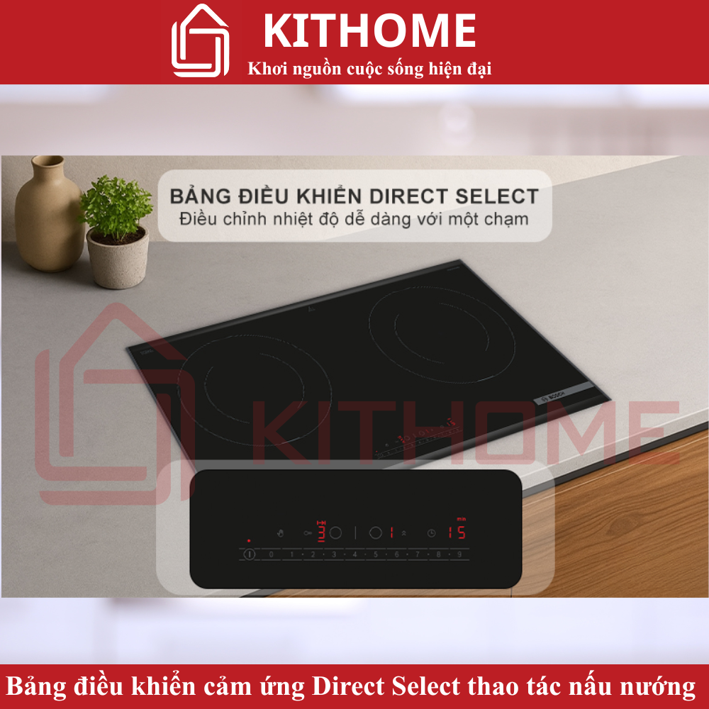 Bảng điều khiển cảm ứng DirectSelect hiện đại và dễ thao tác