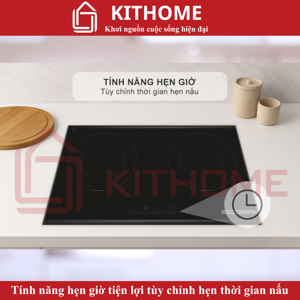 Tính năng hẹn giờ thông minh – nấu ăn chủ động, tiện lợi