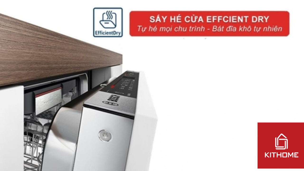 Tính năng Efficient Dry ở máy rửa bát Bosch SMS4ECI14E là gì? Tính năng Efficient Dry ở máy rửa bát Bosch SMS4ECI14E là gì?
