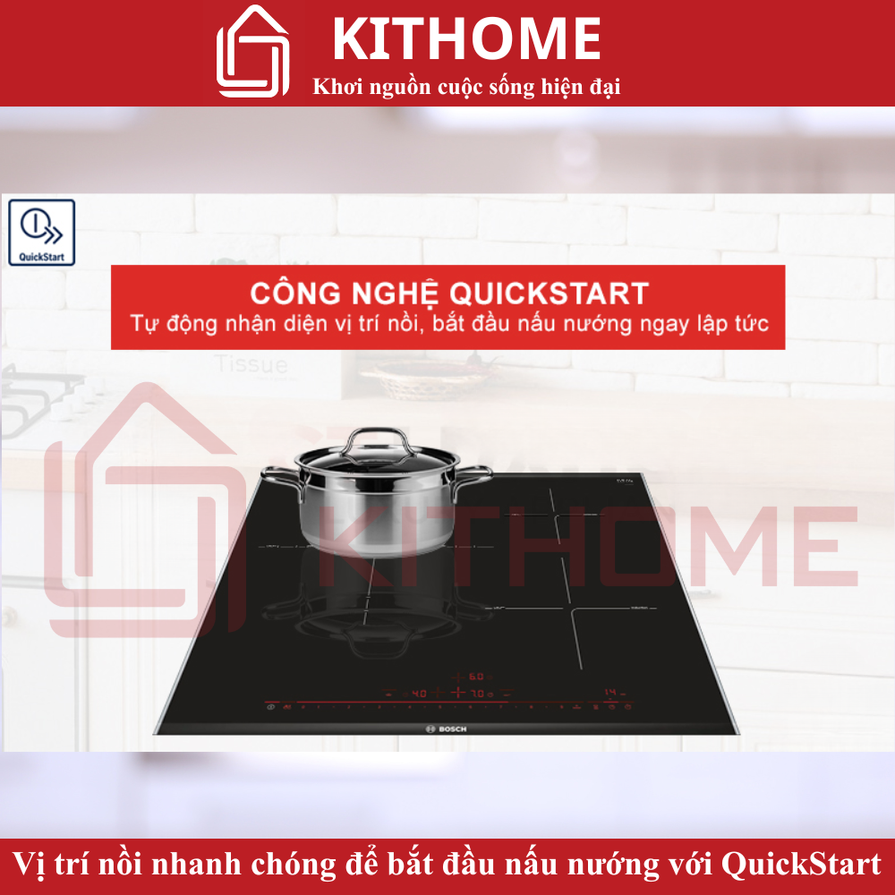Nhận diện vị trí nồi QuickStart