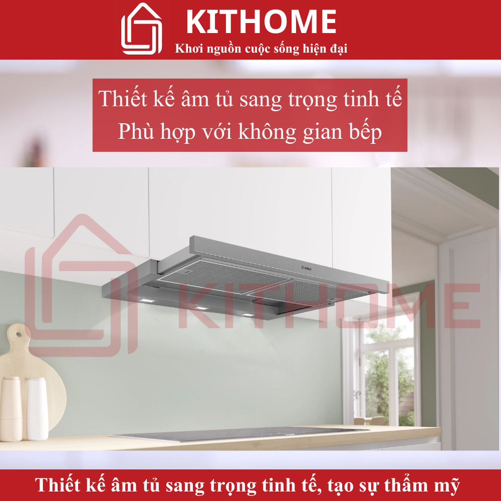 Thiết kế âm tủ sang trọng và tiện lợi