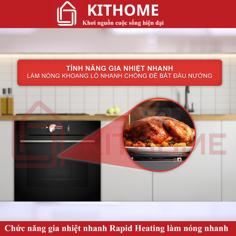 Chức năng gia nhiệt nhanh Rapid Heating
