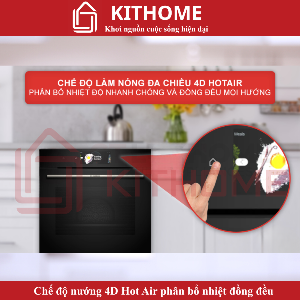 Chế độ nướng 4D Hot Air