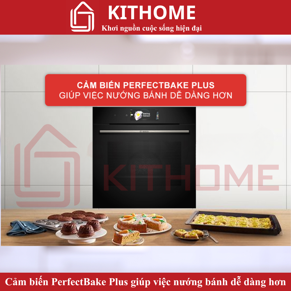 Cảm biến PerfectBake Plus – nướng bánh dễ dàng
