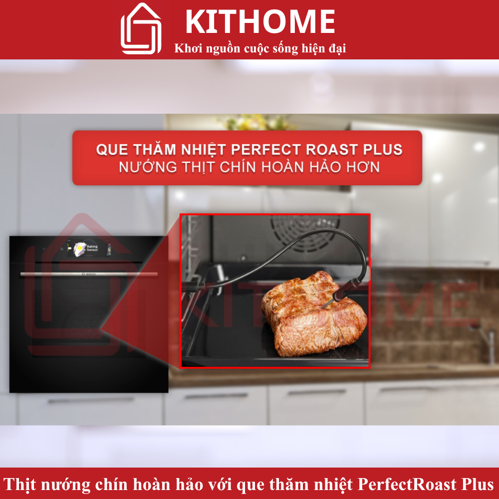Que thăm nhiệt PerfectRoast Plus – thịt nướng hoàn hảo