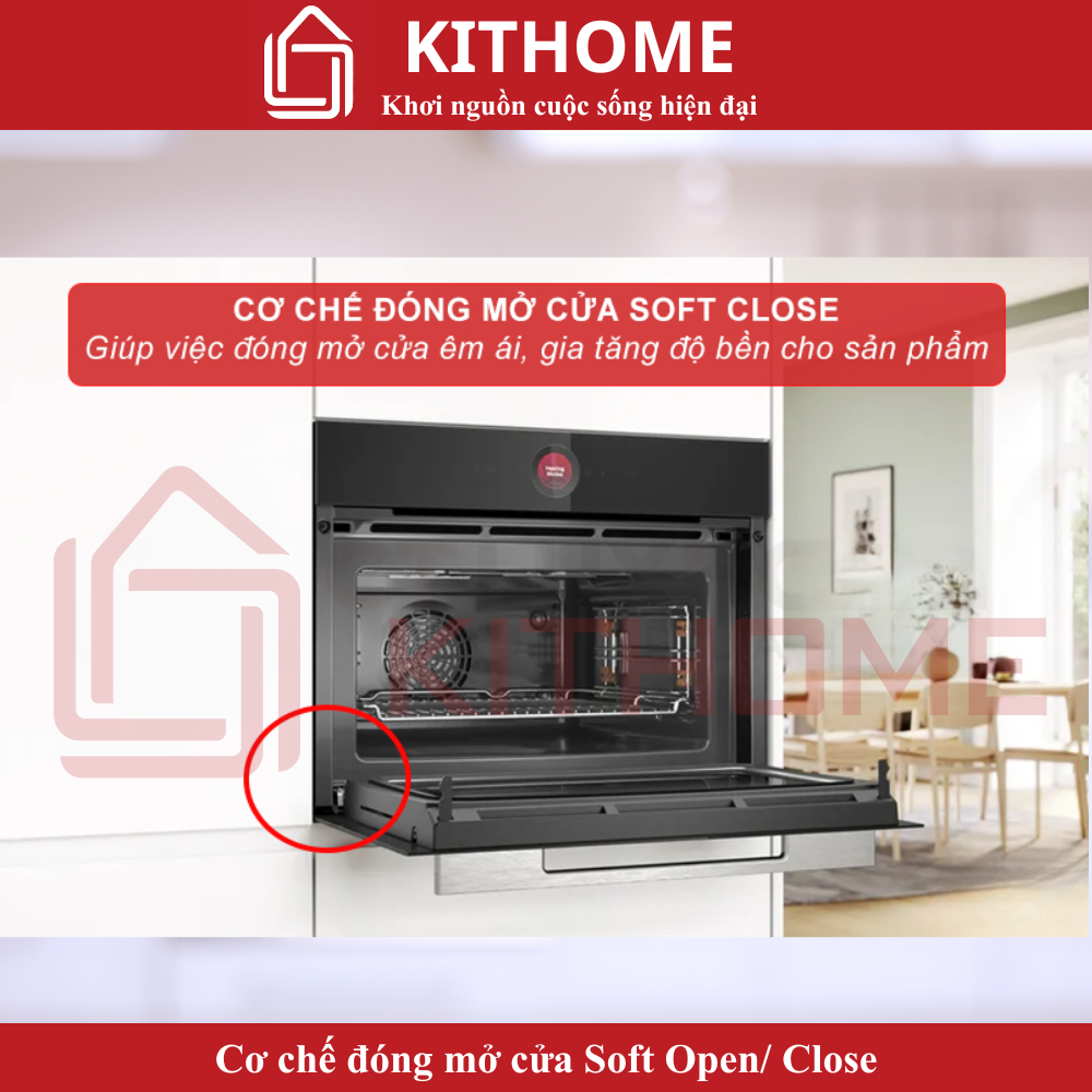 Kiểu dáng âm tủ sang trọng và thiết kế hiện đại