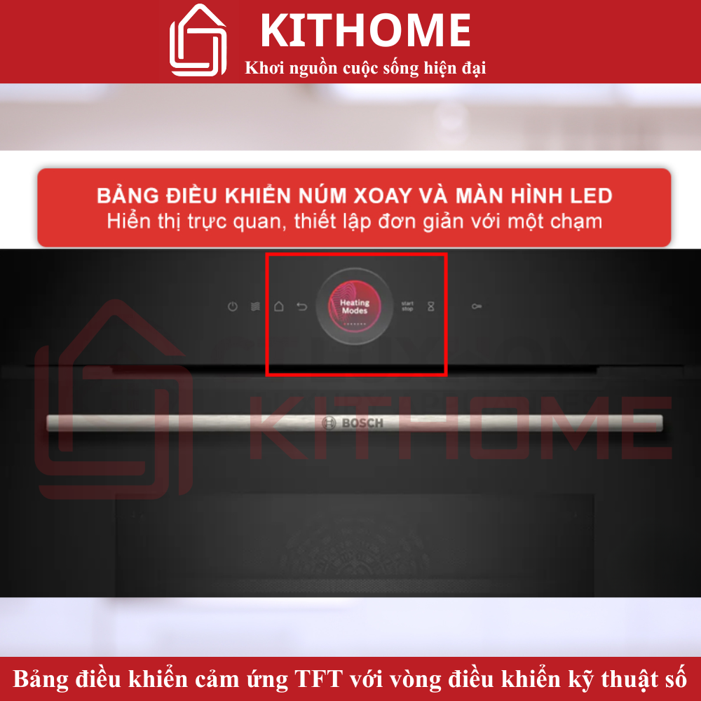 Bảng điều khiển cảm ứng TFT với vòng điều khiển kỹ thuật số