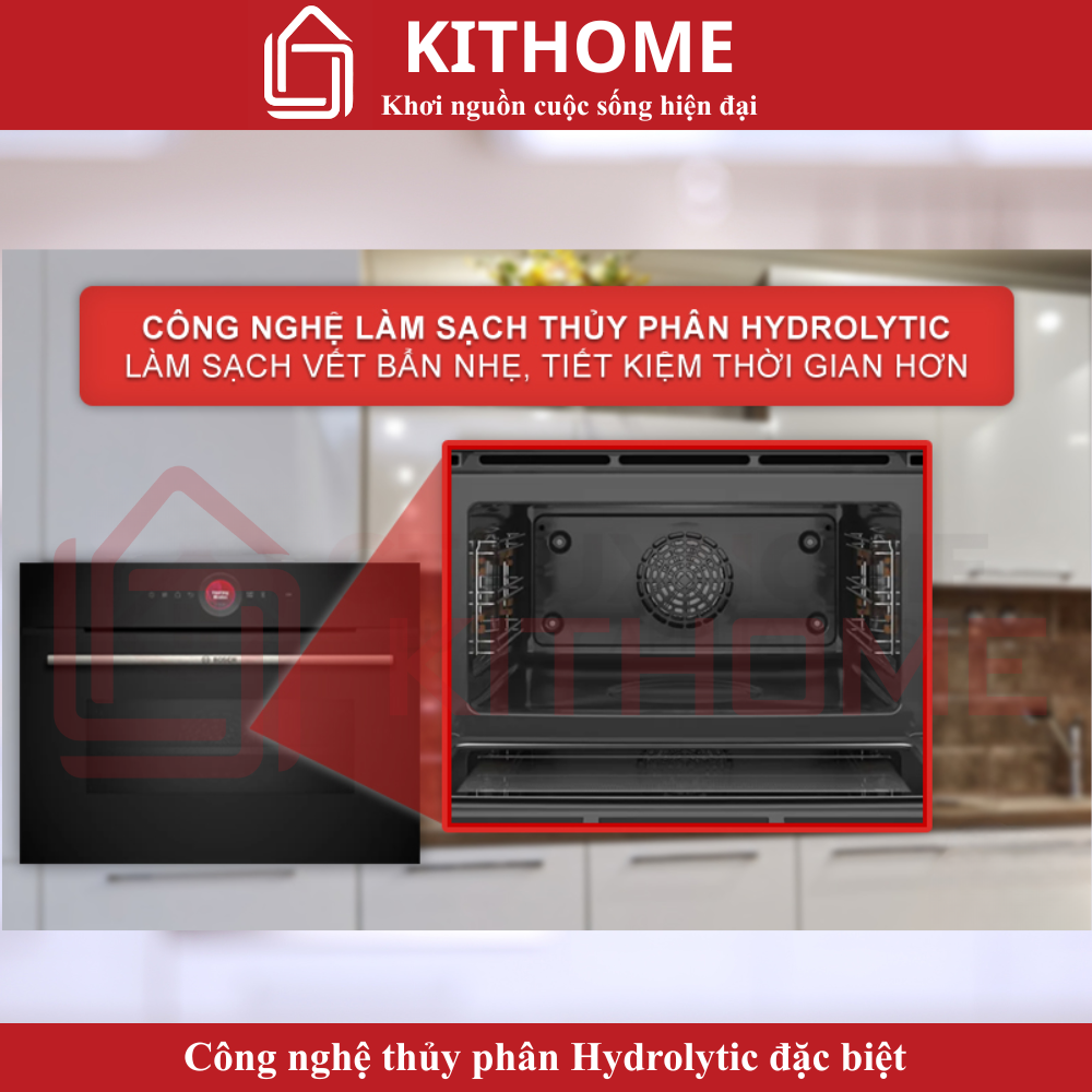 Khả năng làm sạch đặc biệt với công nghệ thủy phân Hydrolytic