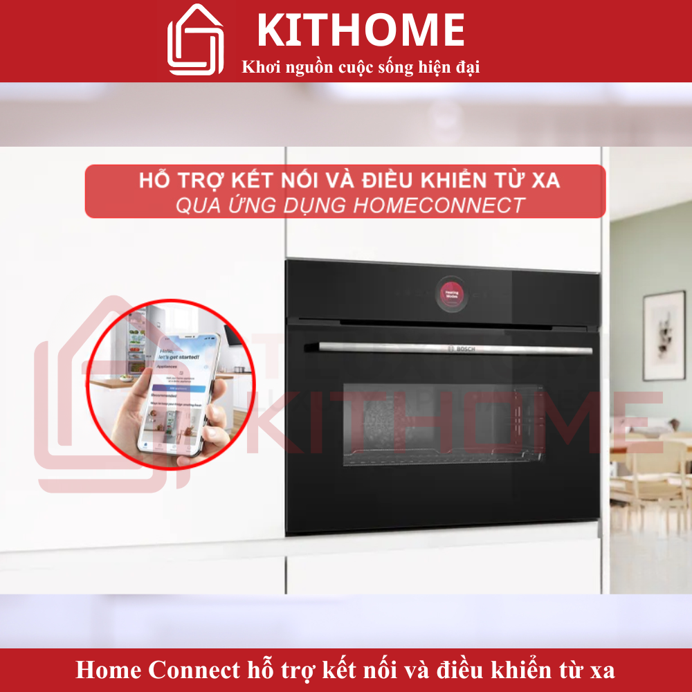 Home Connect hỗ trợ kết nối và điều khiển từ xa