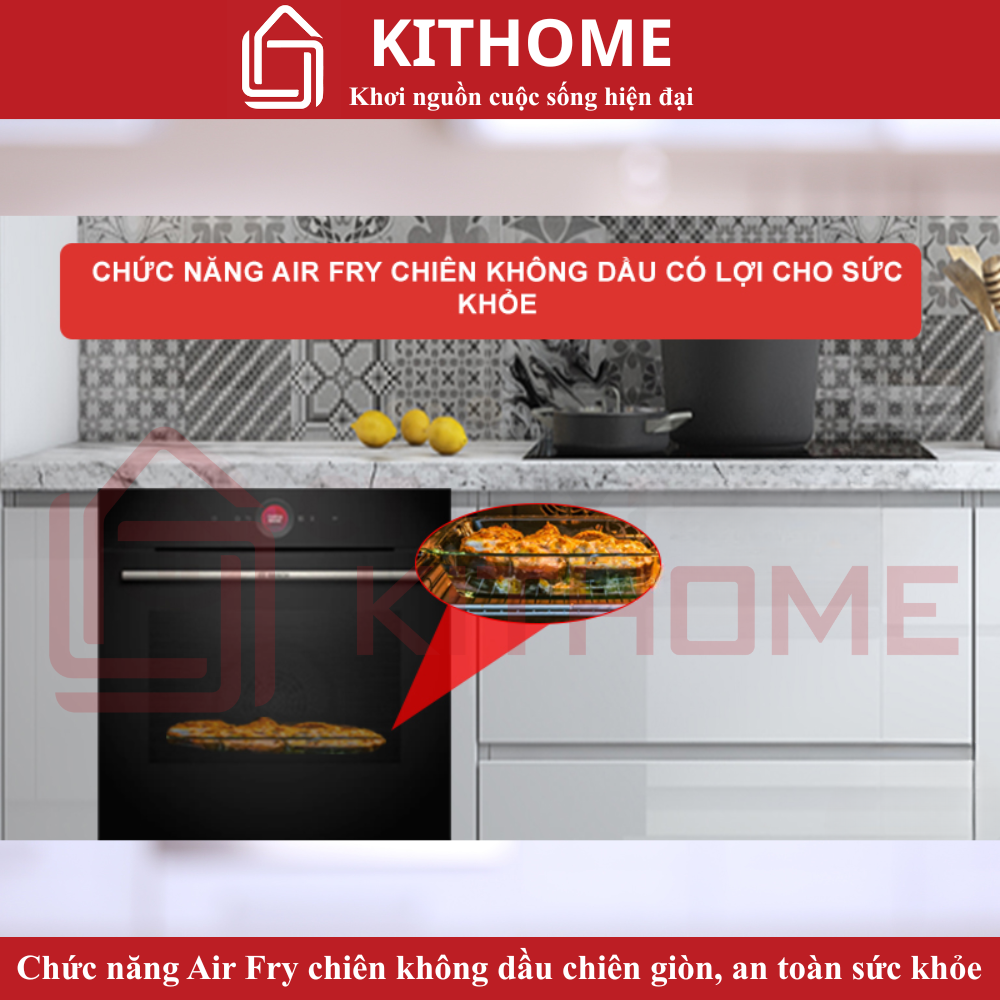 Chức năng Air Fry chiên không dầu