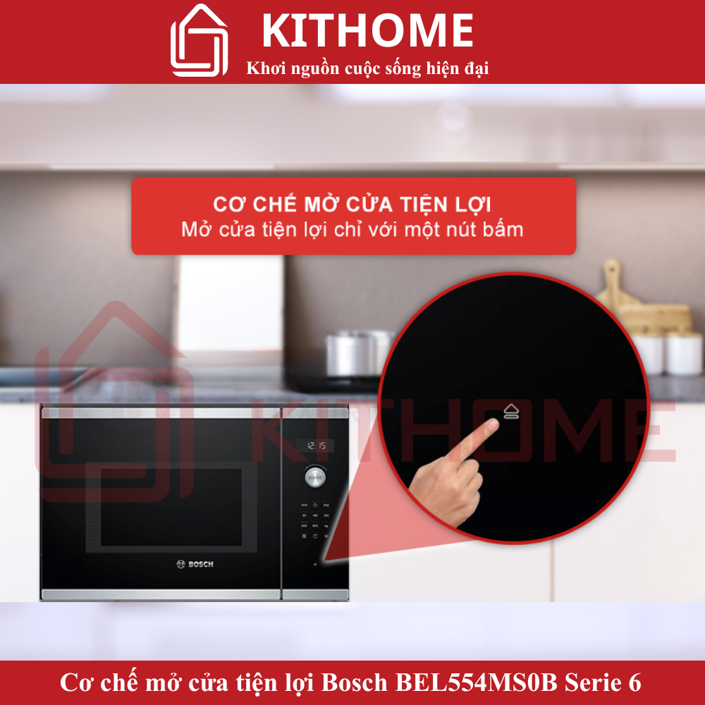 Thiết kế tiện nghi, mở cửa hiện đại