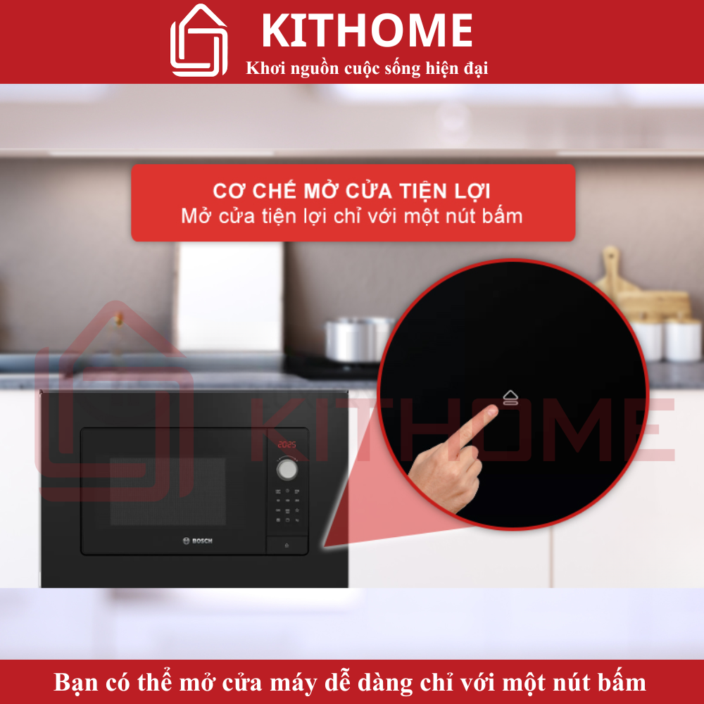 Thiết kế âm tủ sang trọng, tinh tế