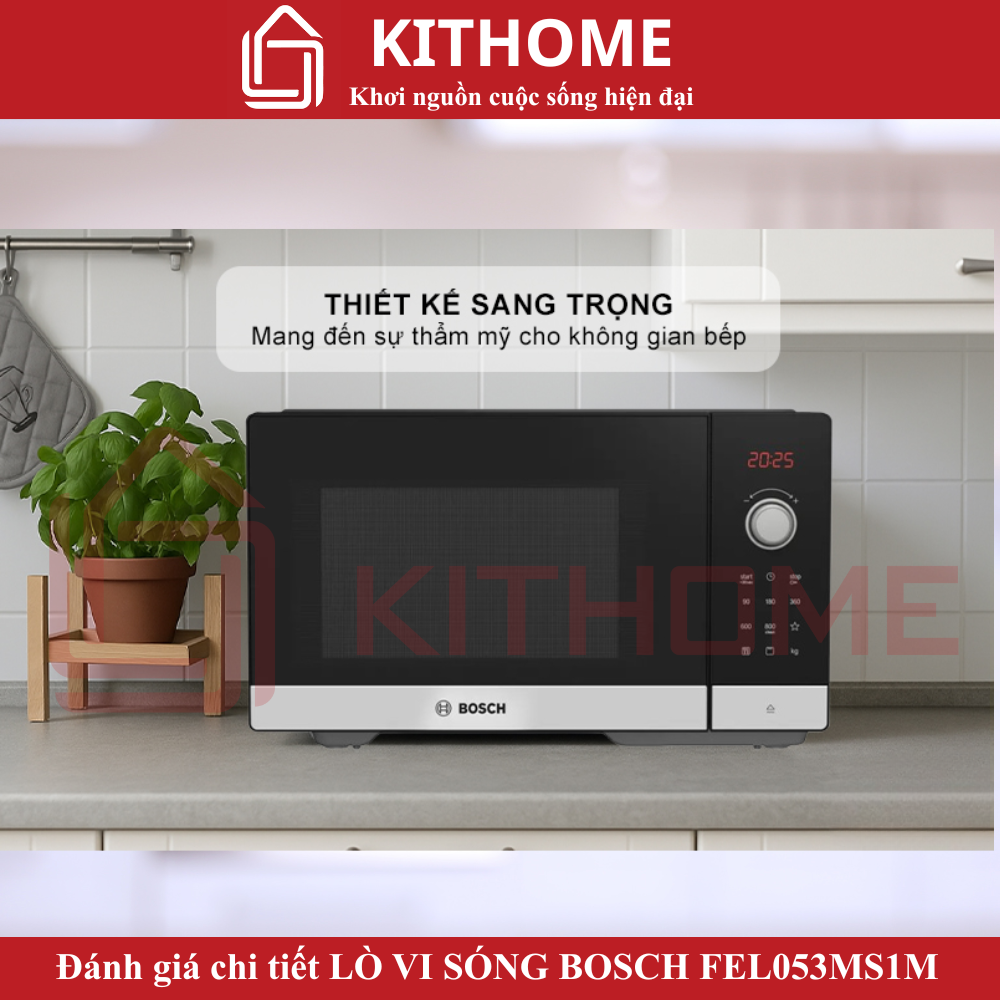 Thiết kế sang trọng mang đến sự thẩm mỹ cho không gian bếp