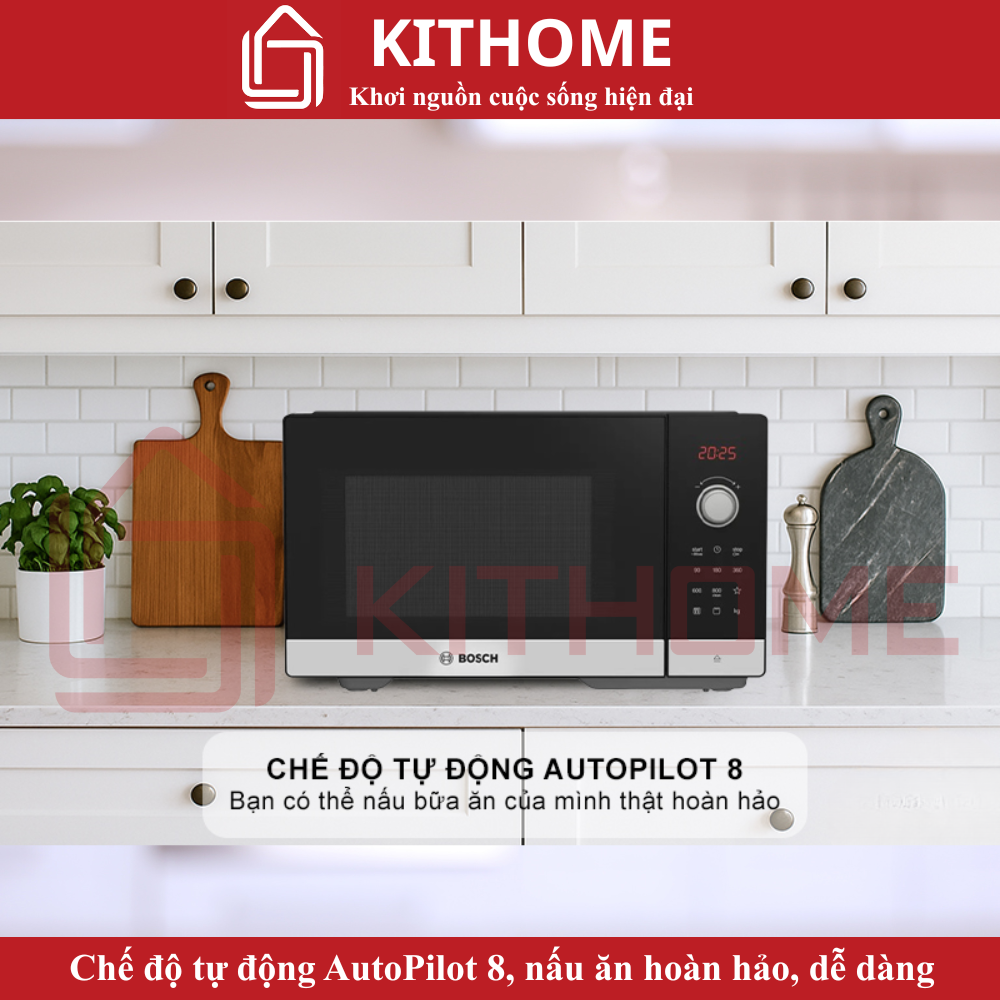Chế độ tự động AutoPilot 8, nấu ăn hoàn hảo, dễ dàng như đầu bếp chuyên nghiệp