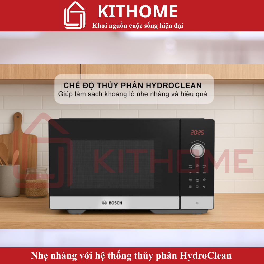 Làm sạch vết bẩn khoang máy nhẹ nhàng với hệ thống thủy phân HydroClean 