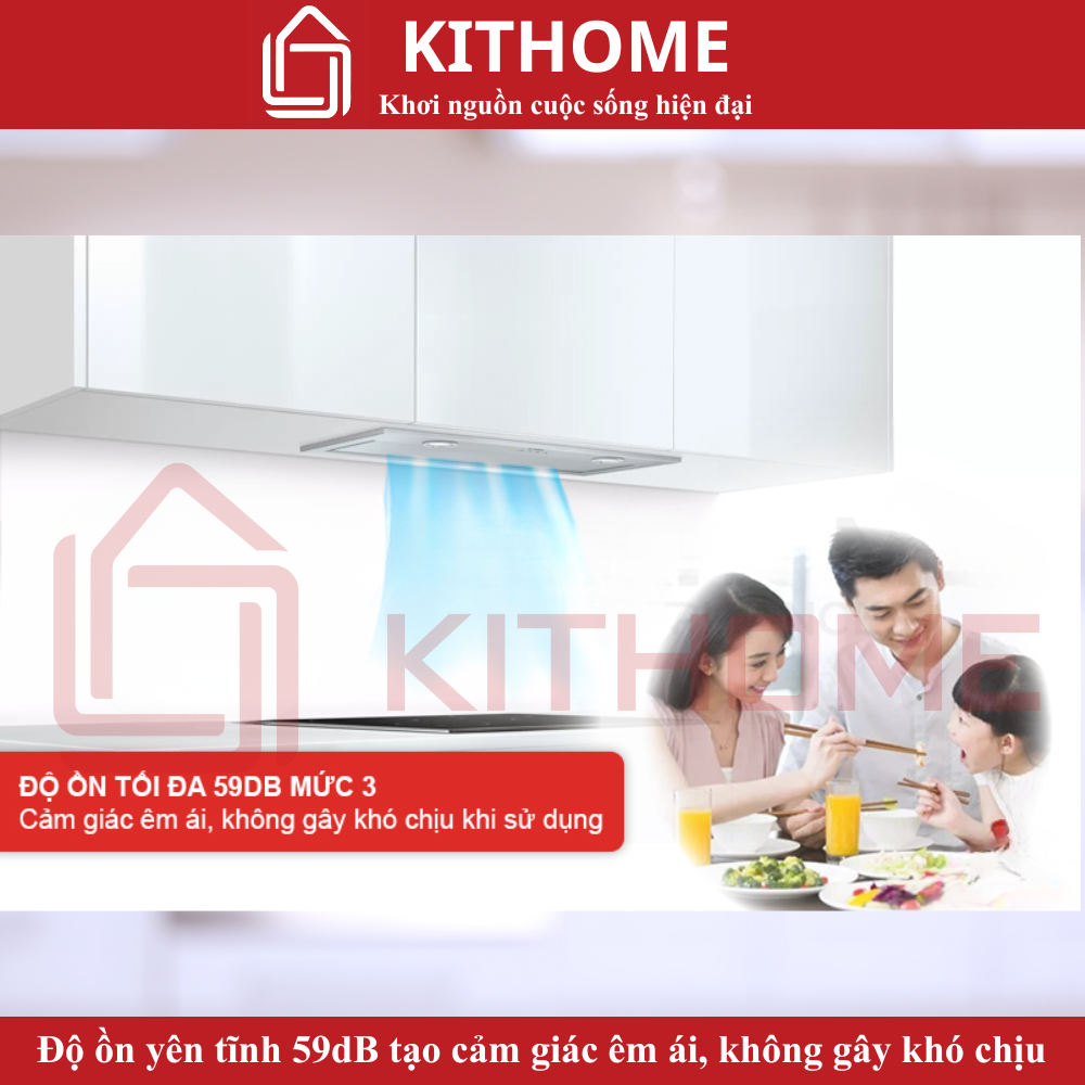 Độ ồn thấp chỉ 59 dB