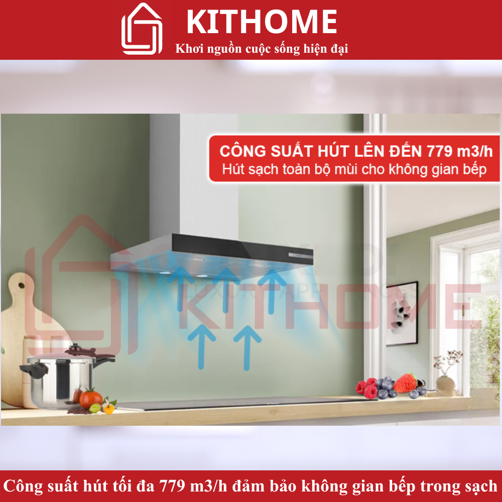 Công suất hút mạnh mẽ 