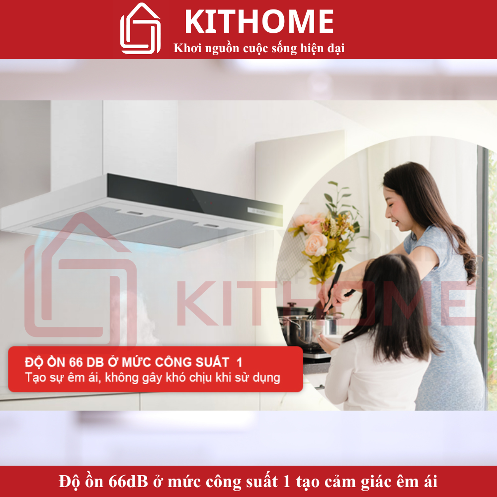 Vận hành êm ái – Trải nghiệm nấu nướng thoải mái