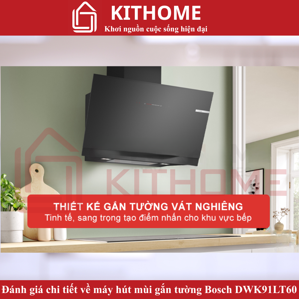 Thiết kế gắn tường kính vát 