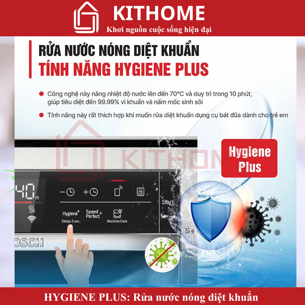 Hygiene Plus – Rửa diệt khuẩn an toàn cho cả gia đình