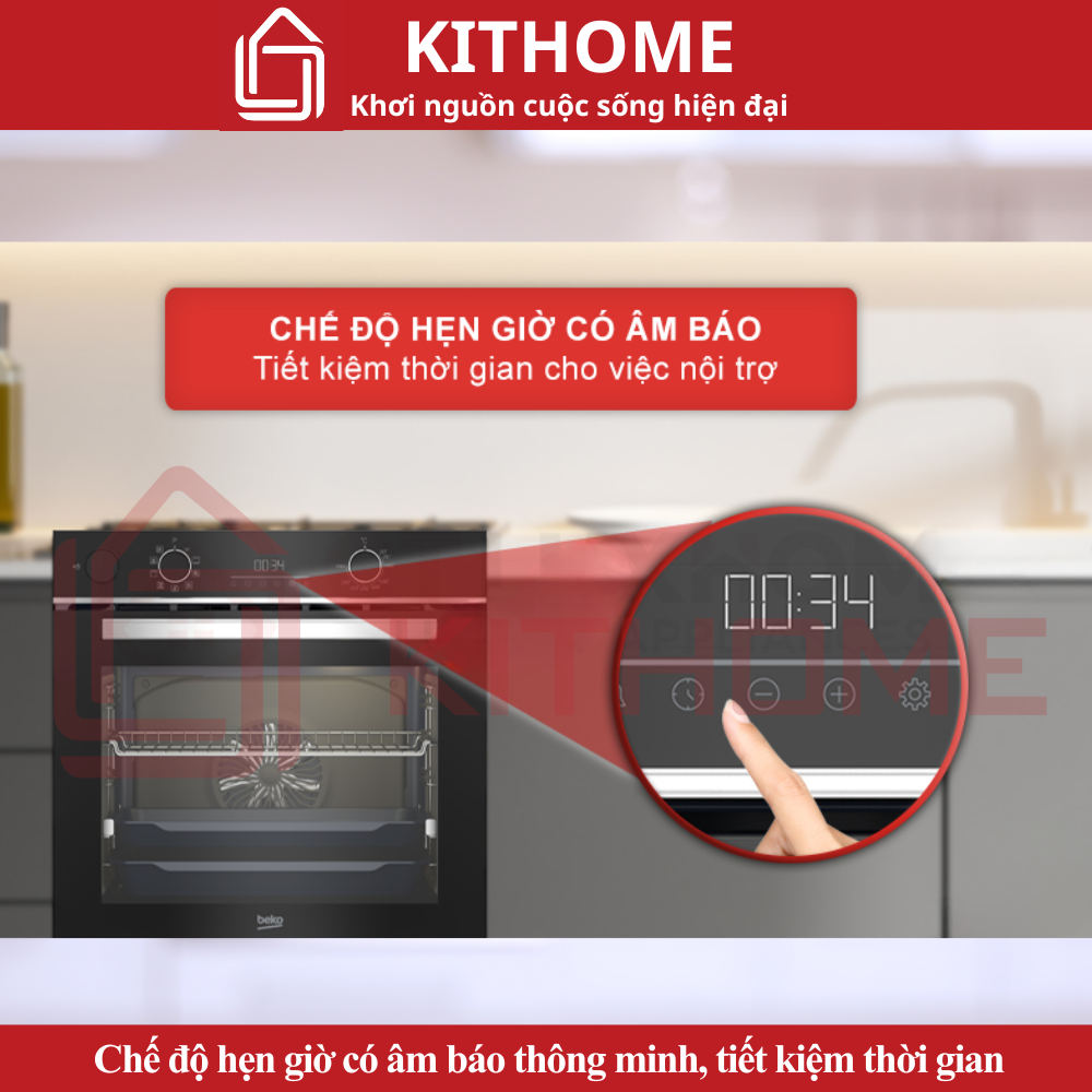 Chế độ hẹn giờ thông minh có âm báo Chế độ hẹn giờ thông minh có âm báo