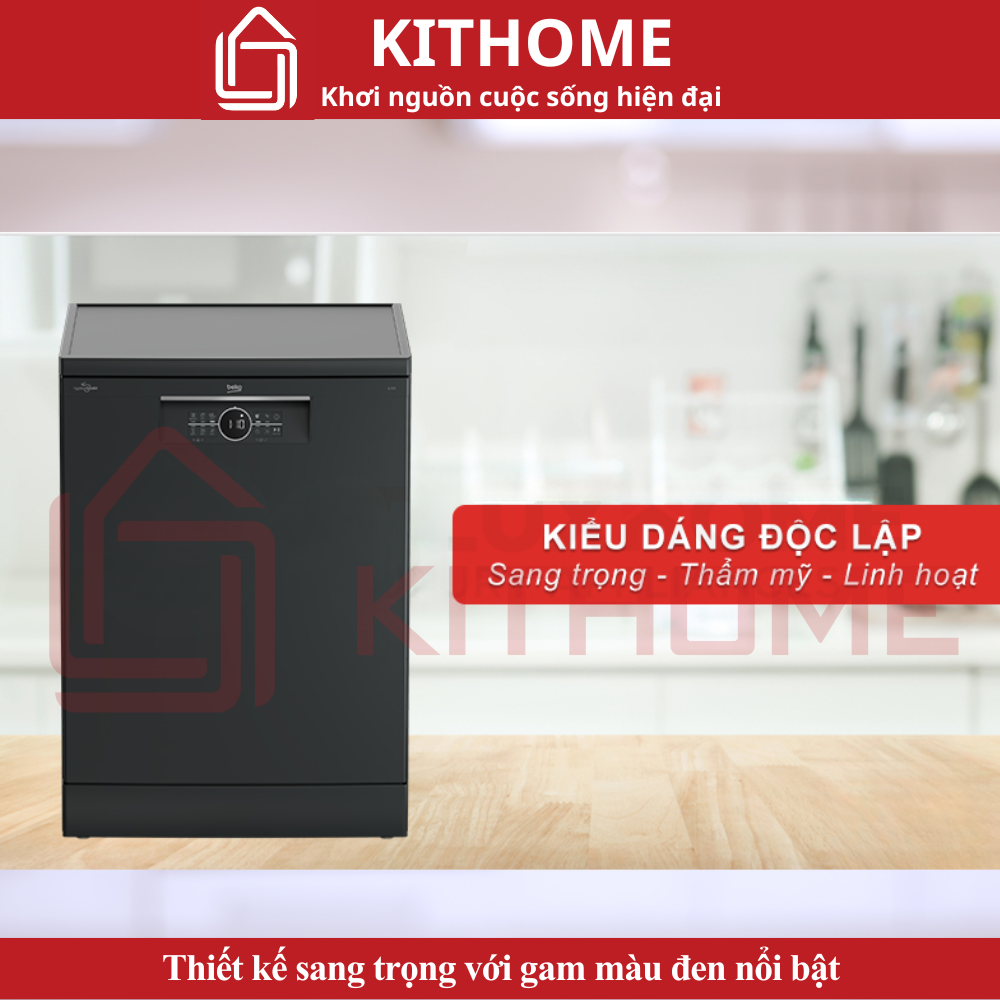 Thiết kế sang trọng với gam màu đen nổi bật