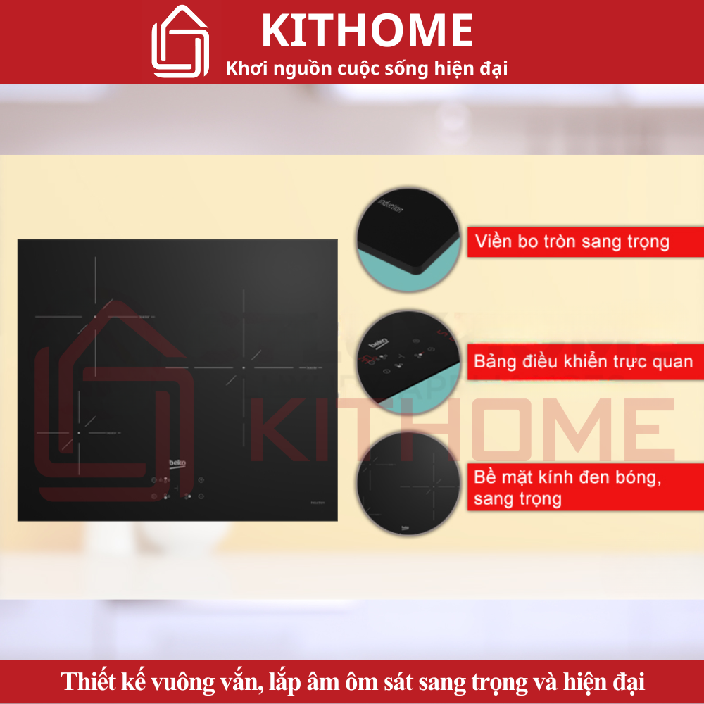 Thiết kế vát cạnh sang trọng, lôi cuốn