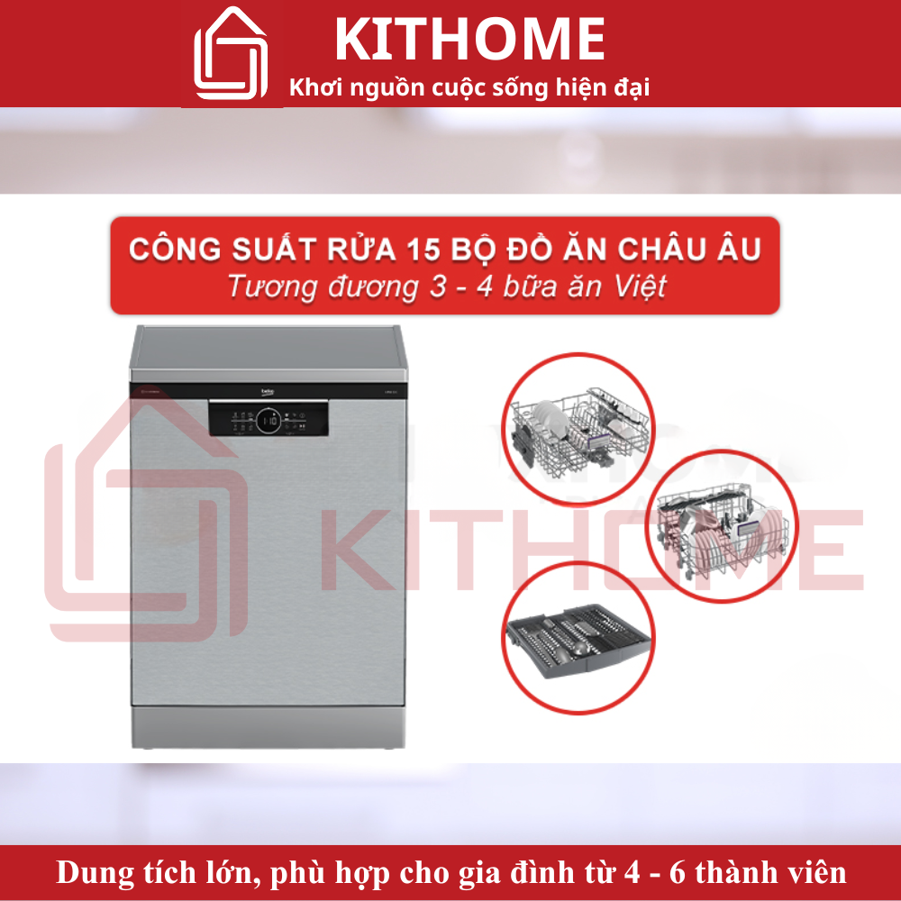 Dung tích lớn, phù hợp cho gia đình từ 4 - 6 thành viên