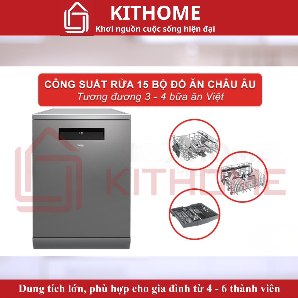 Dung tích lớn, phù hợp cho gia đình từ 4 - 6 thành viên