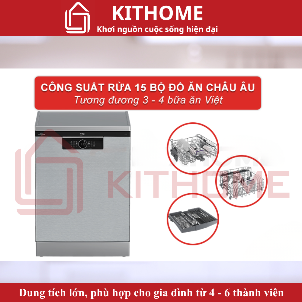 Dung tích lớn, phù hợp cho gia đình từ 4 - 6 thành viên