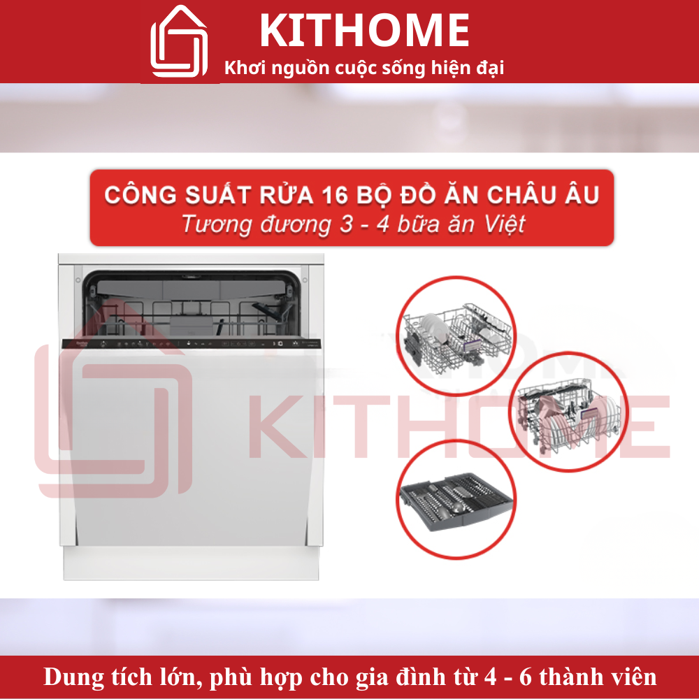 Dung tích lớn, phù hợp cho gia đình từ 4 - 6 thành viên