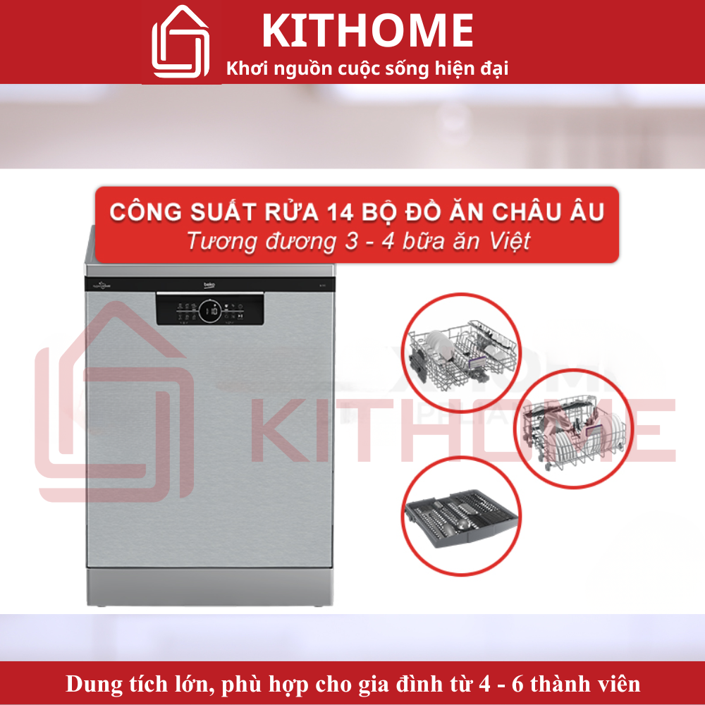 Dung tích lớn, phù hợp cho gia đình từ 4 - 6 thành viên