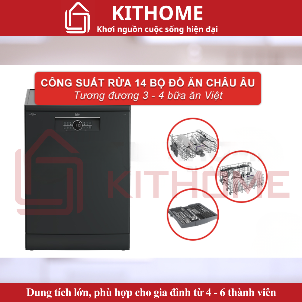 Dung tích lớn, phù hợp cho gia đình từ 4 - 6 thành viên