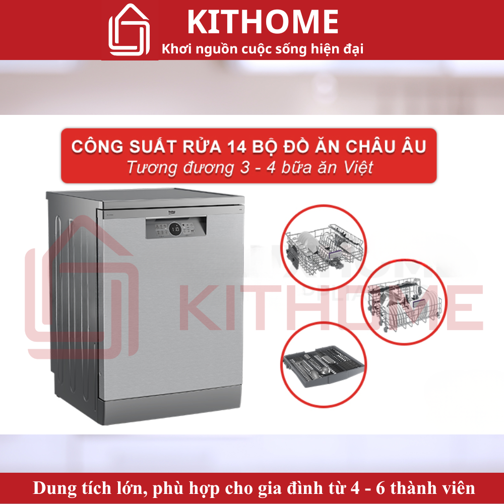 Dung tích lớn, phù hợp cho gia đình từ 4 - 6 thành viên