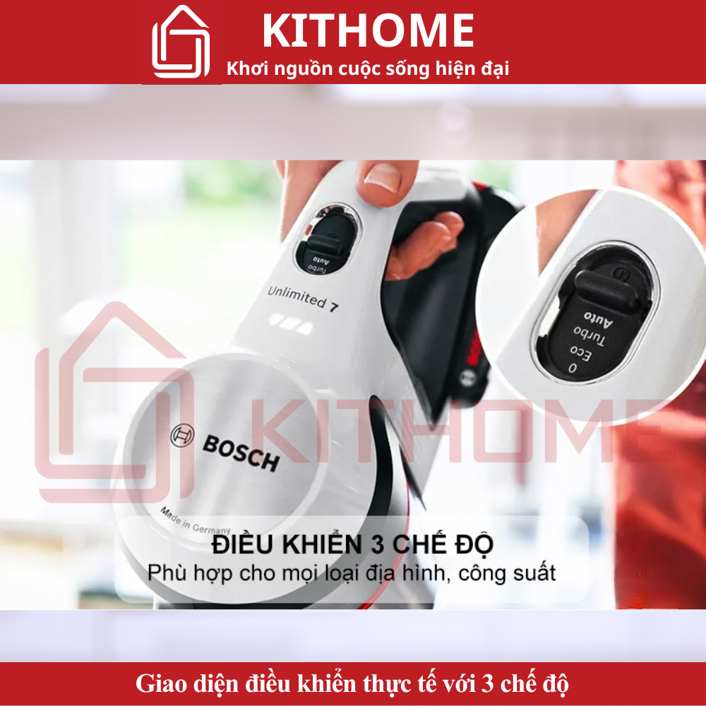Giao diện điều khiển thực tế với 3 chế độ