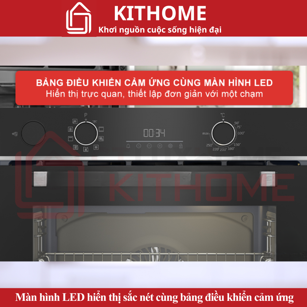 Màn hình LED sắc nét và bảng điều khiển Touch Control hiện đại Màn hình LED sắc nét và bảng điều khiển Touch Control hiện đại