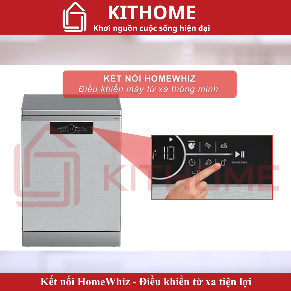 Kết nối HomeWhiz - Điều khiển từ xa tiện lợi