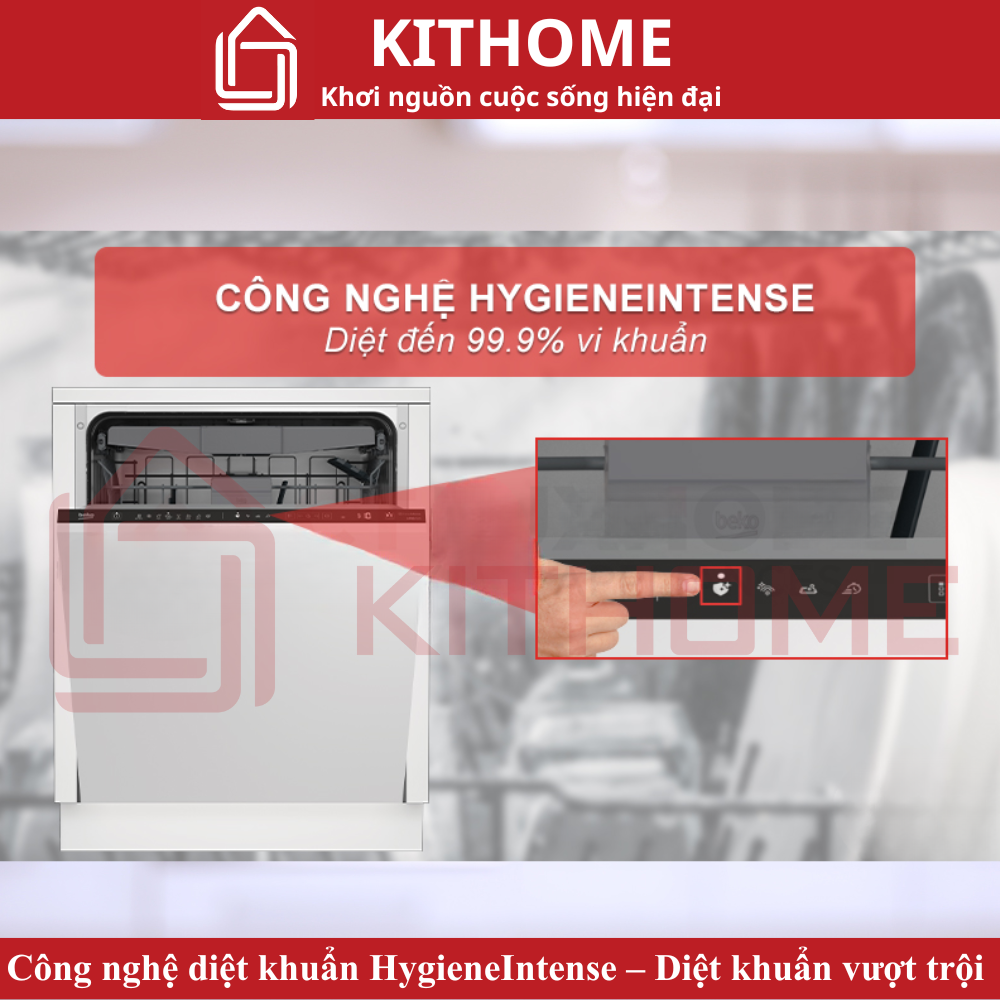 Công nghệ diệt khuẩn HygieneIntense – Diệt khuẩn vượt trội