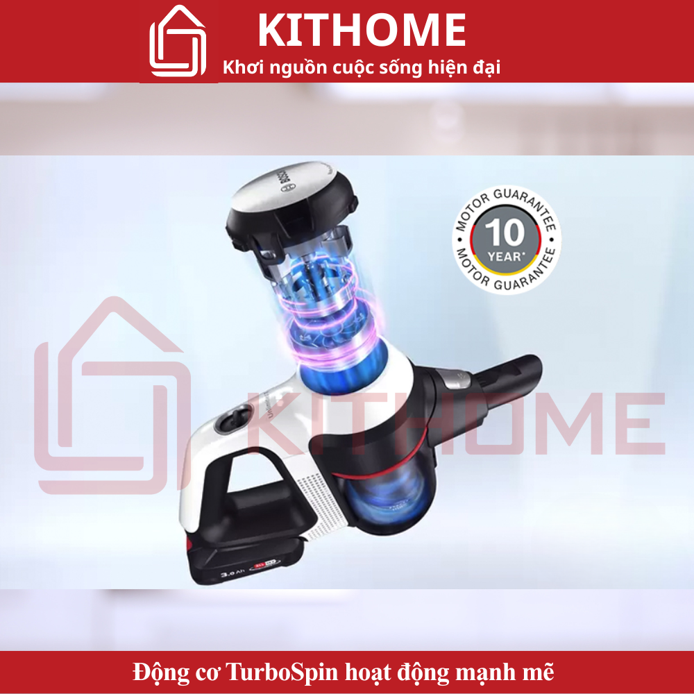 Động cơ TurboSpin hoạt động mạnh mẽ 