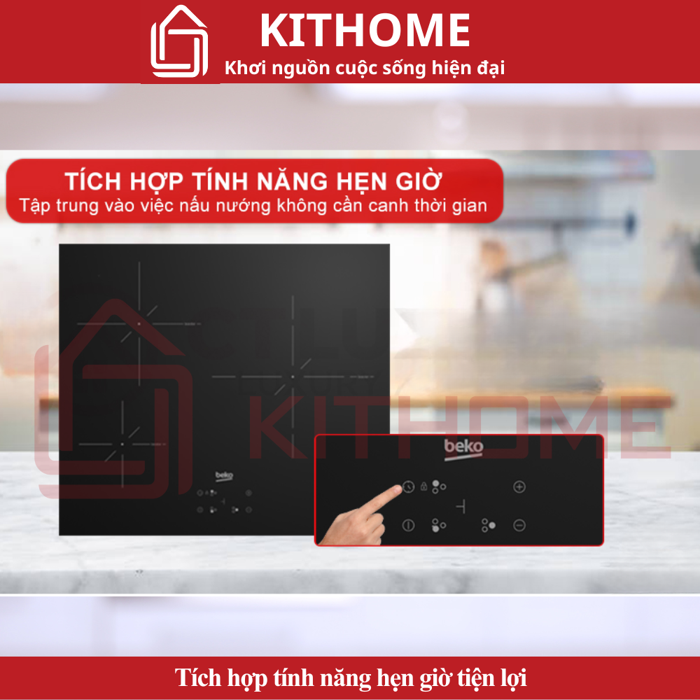 Tích hợp tính năng hẹn giờ tiện lợi