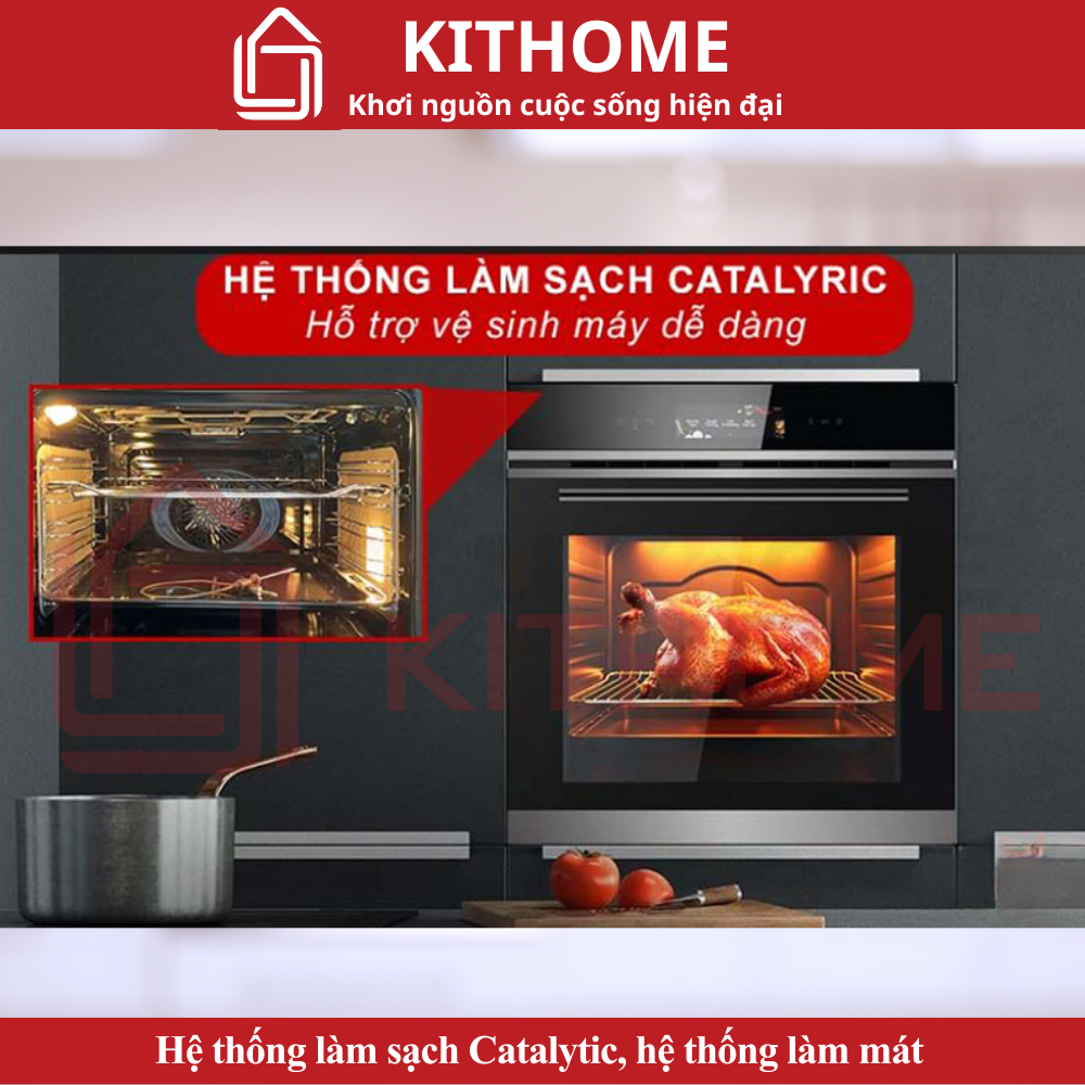 Hệ thống làm sạch Catalytic, hệ thống làm mát cưỡng bức hỗ trợ vệ sinh máy một cách dễ dàng