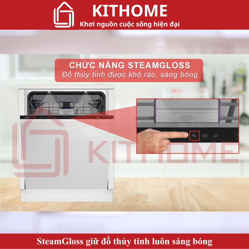 Kệ SoftTouch - Bảo vệ đồ thủy tinh khỏi trầy xước trong quá trình rửa