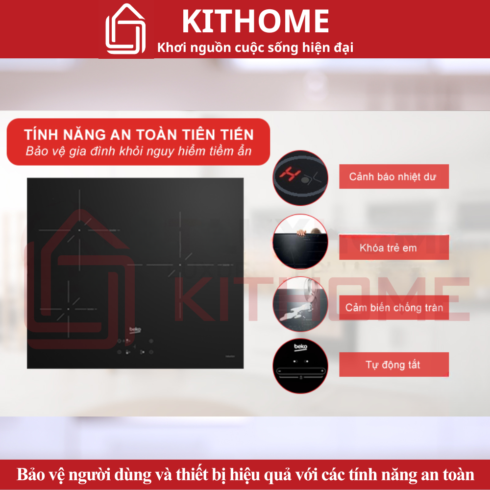 Bảo vệ người dùng và thiết bị hiệu quả với các tính năng an toàn