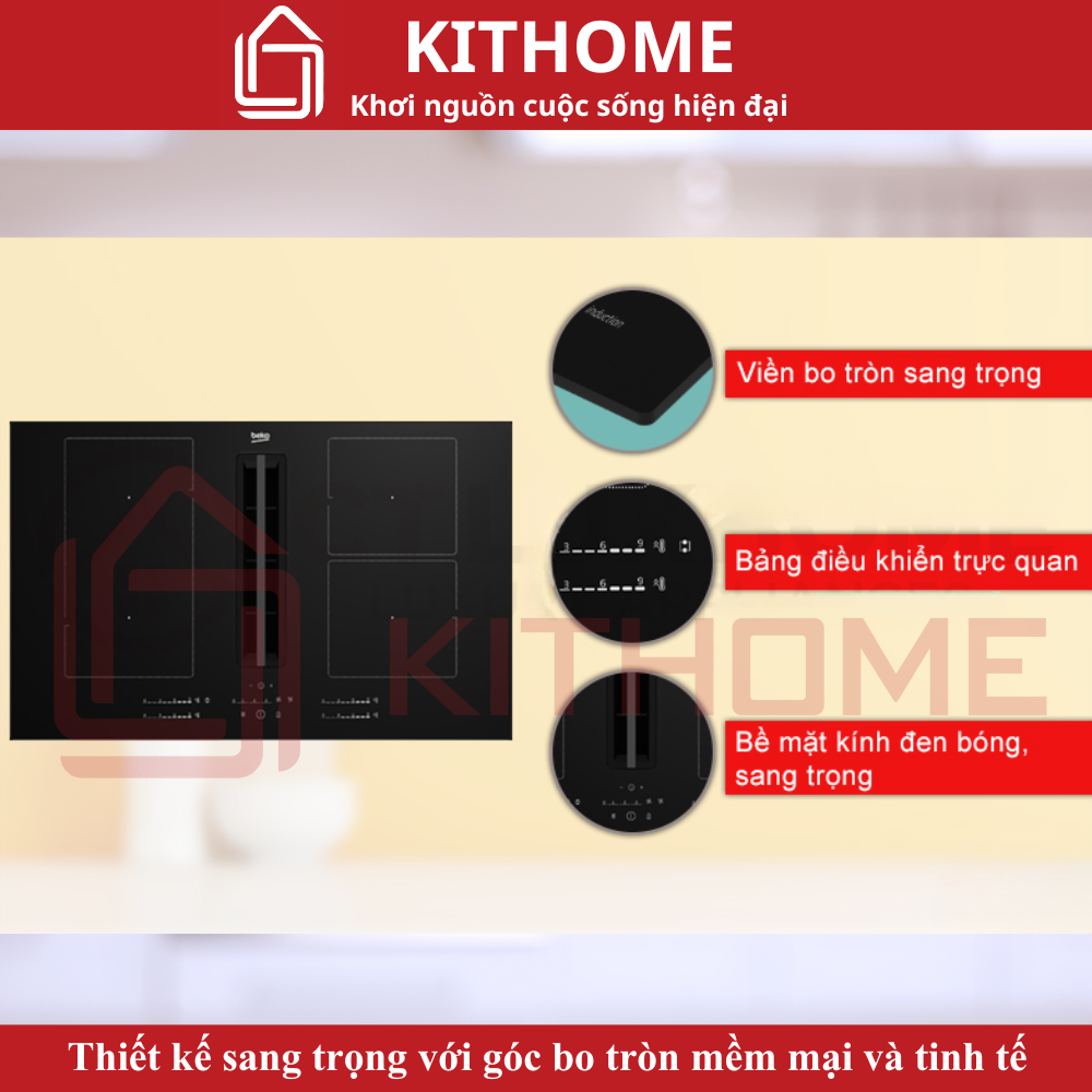 Thiết kế hiện đại, sang trọng cho căn bếp