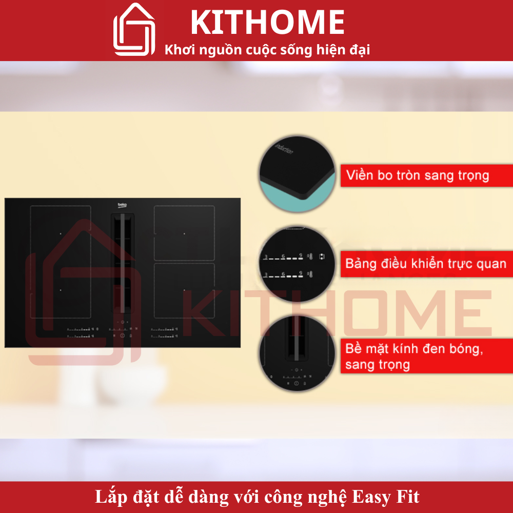 Lắp đặt dễ dàng với công nghệ Easy Fit