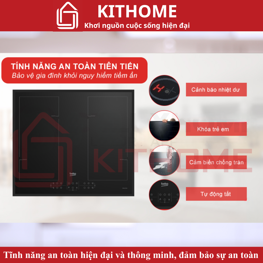 Bảo vệ người dùng và thiết bị với các tính năng an toàn