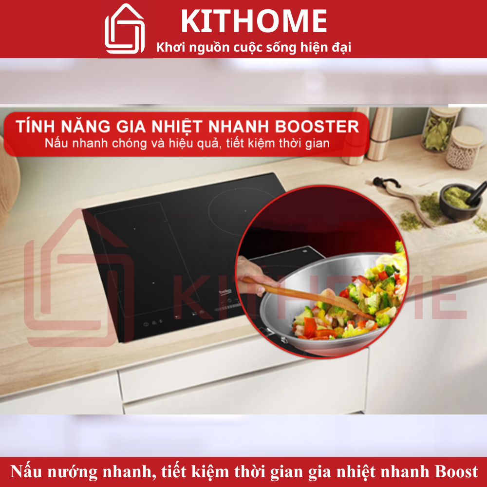 Gia nhiệt nhanh Boost – Tiết kiệm thời gian nấu