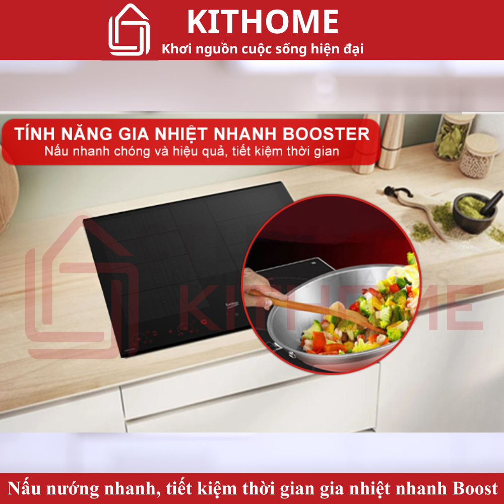 Gia nhiệt nhanh Boost – Tiết kiệm thời gian nấu nướng
