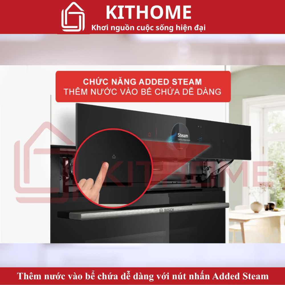 Added Steam – Chủ động bổ sung hơi nước khi nấu Added Steam – Chủ động bổ sung hơi nước khi nấu