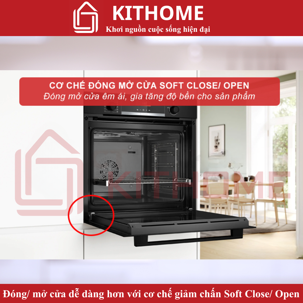 Thiết kế âm tủ sang trọng, nâng tầm không gian bếp